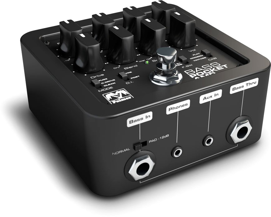 Palmer MI POCKET AMP BASS Portabler Bass Preamp
