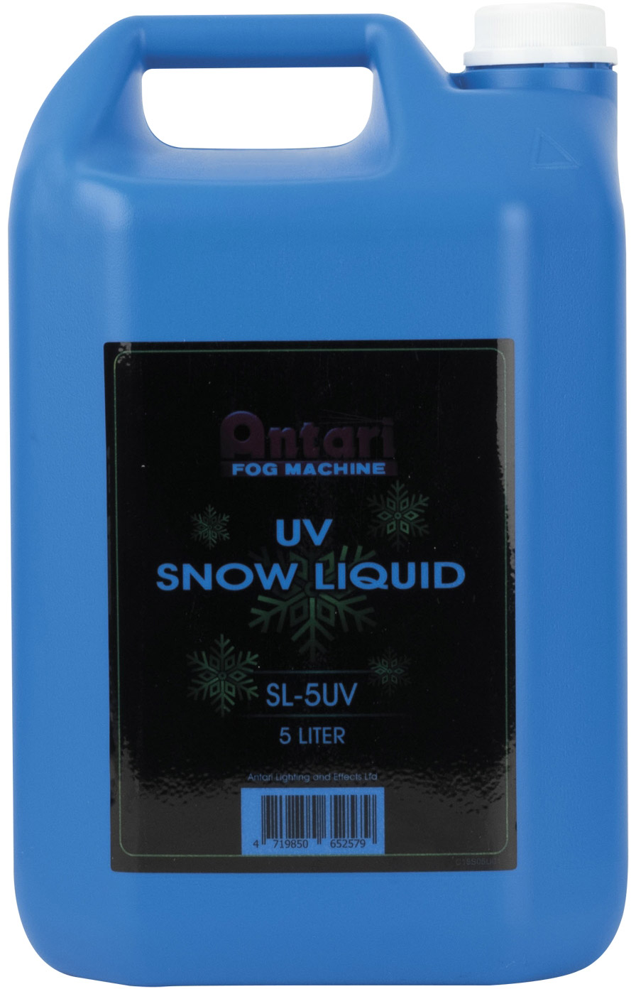 ANTARI SL-5UV – UV-Schneeflüssigkeit 5 Liter – gebrauchsfertig