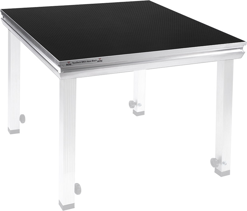 Bullstage Bühnenpodest TourDeck MKII outdoor 1x1m Hexa schwarz