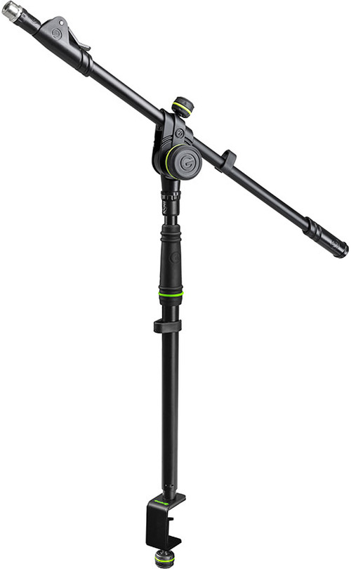 Gravity MS 0200 SET1 - Mikrofonstange für Tischmontage inkl. Tischklemme und Galgen