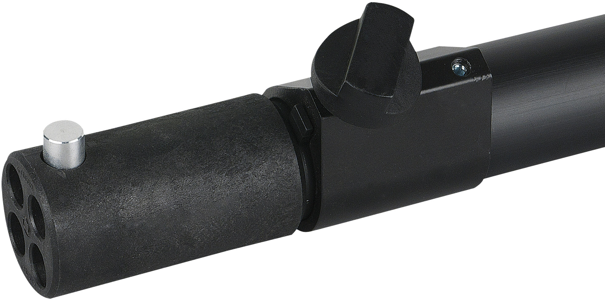 WENTEX Teleskop-Kleiderständer - 2-fach 120 - 180 cm (H) - schwarz