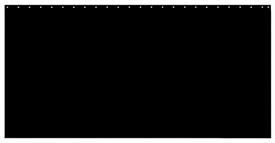 Premium Bühnenmolton B1 ca. 300 gr pro qm, 600 x 300 cm schwarz