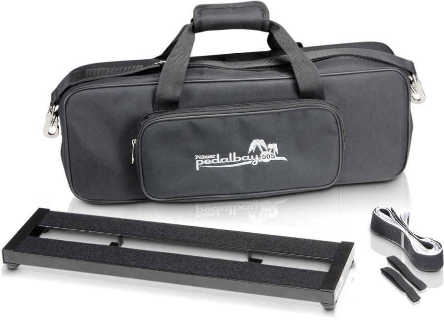 Palmer MI PEDALBAY® 50 S Kompaktes Pedalboard mit gepolsterter Tragetasche