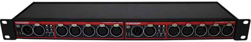 Swisson XSP-5R-5R5 (Rack), DMX-Splitter