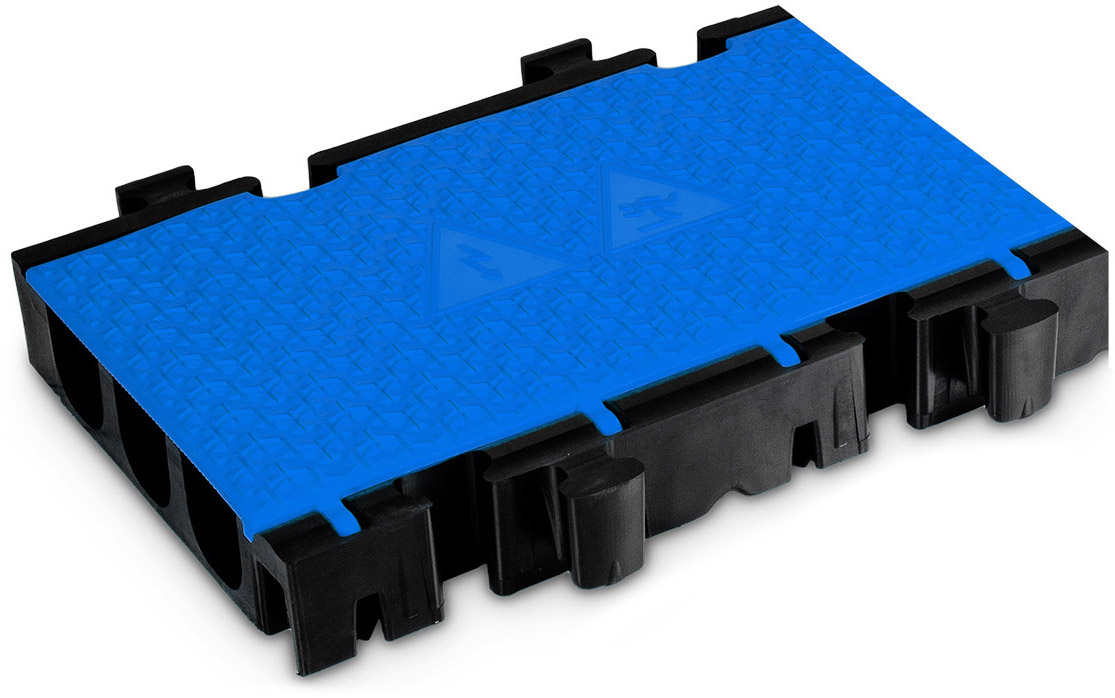 Defender 3 2D BLU HALF MID SECTION - Modulsystem 3 Kanäle | Blau | halbes Mittelteil