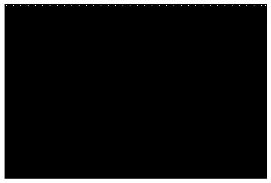 Premium Bühnenmolton B1 ca. 300 gr pro qm, 900 x 600 cm schwarz