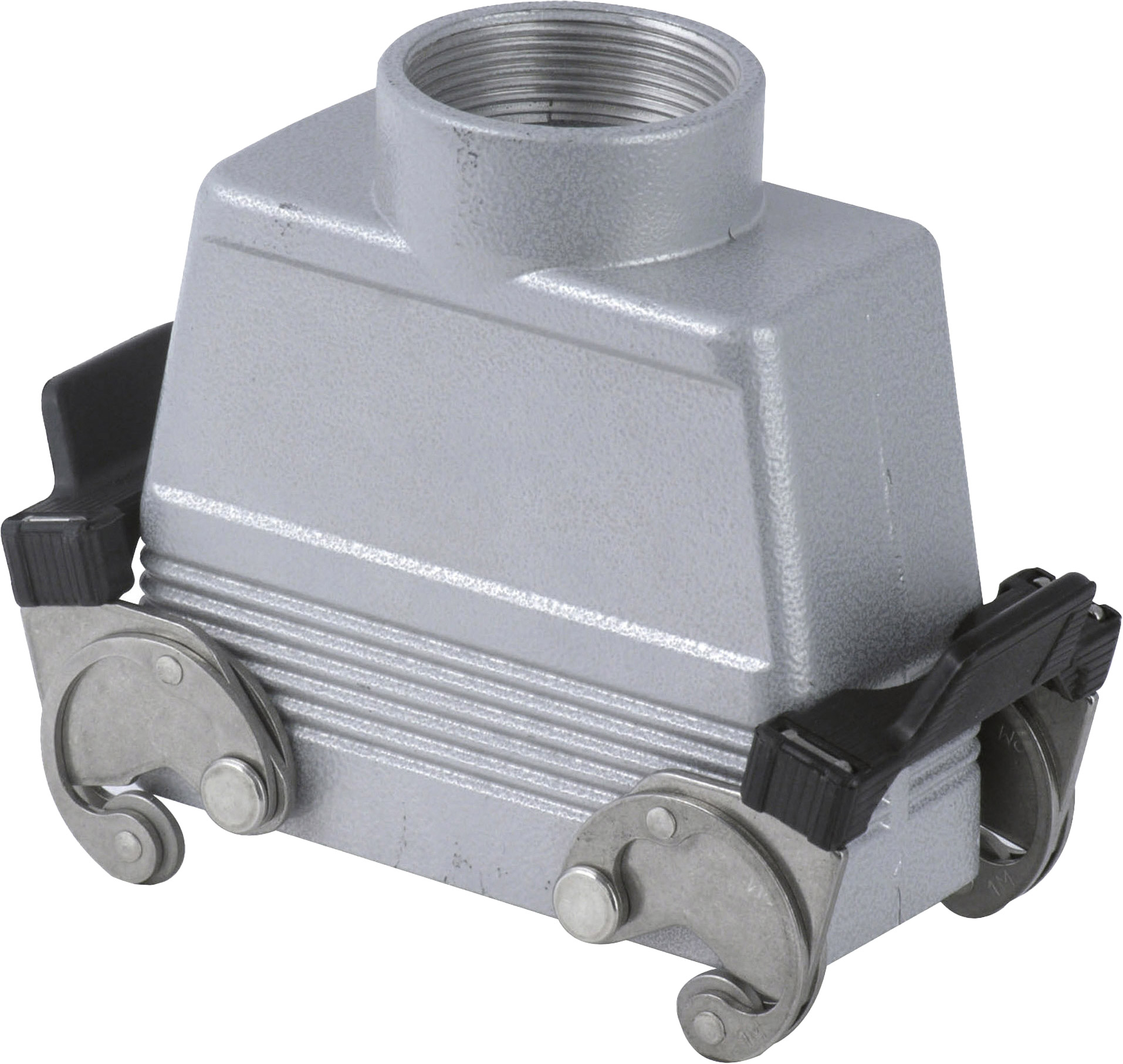 ILME 16/72P Kabelhaube mit oberem Eingang PG29 Grau – hohes Modell mit Clips