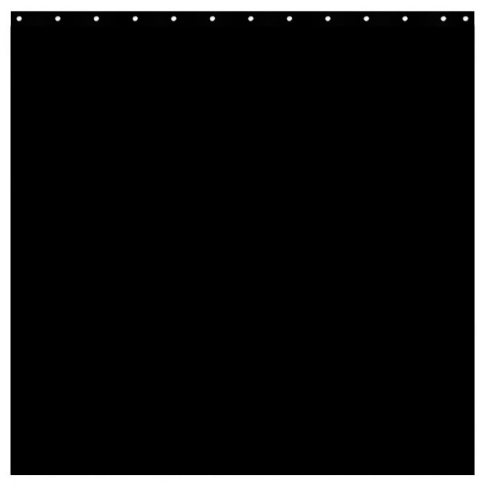 Premium Bühnenmolton B1 ca. 300 gr pro qm, 300 x 300 cm schwarz