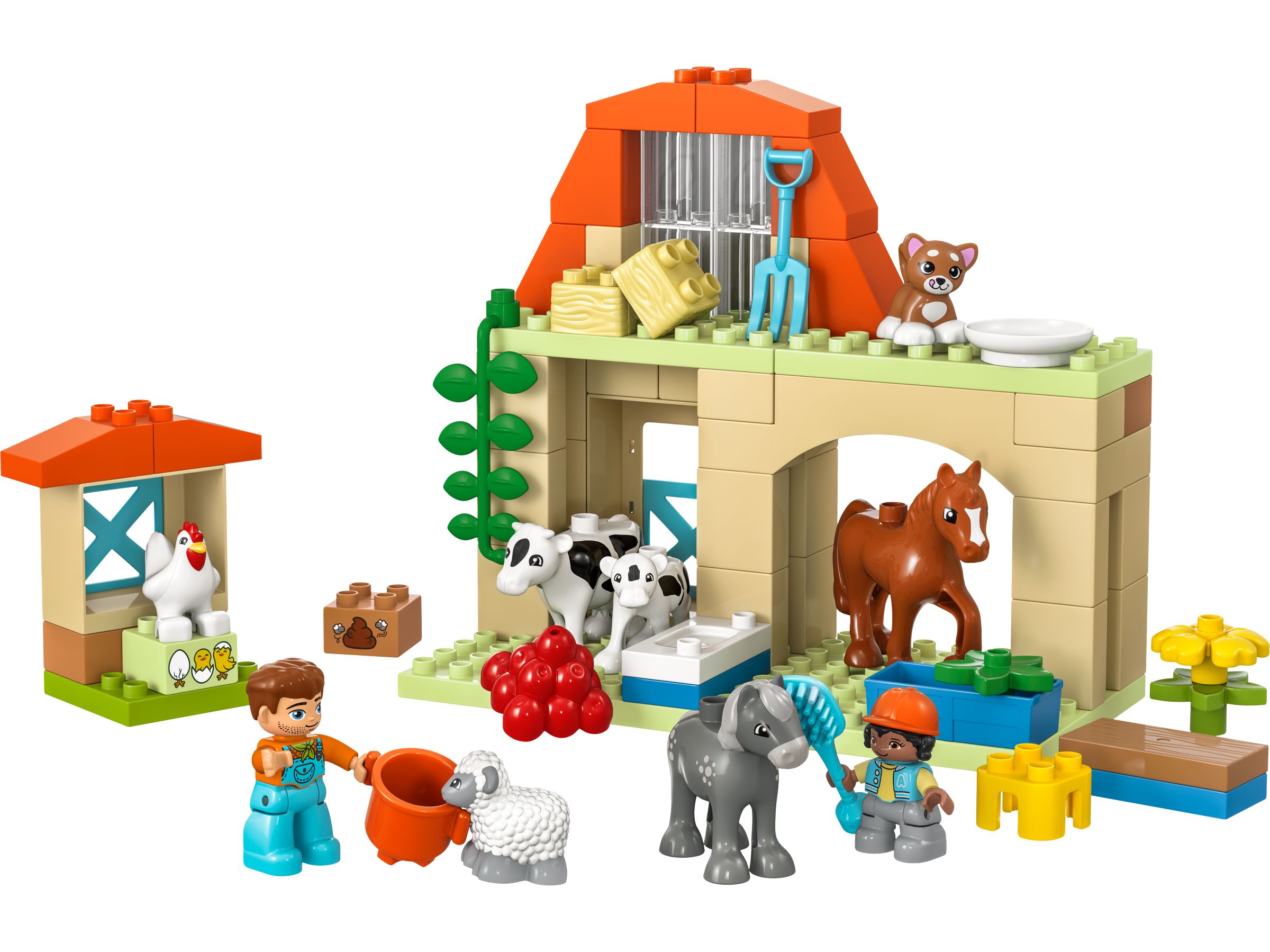 Prendre soin des animaux de la ferme