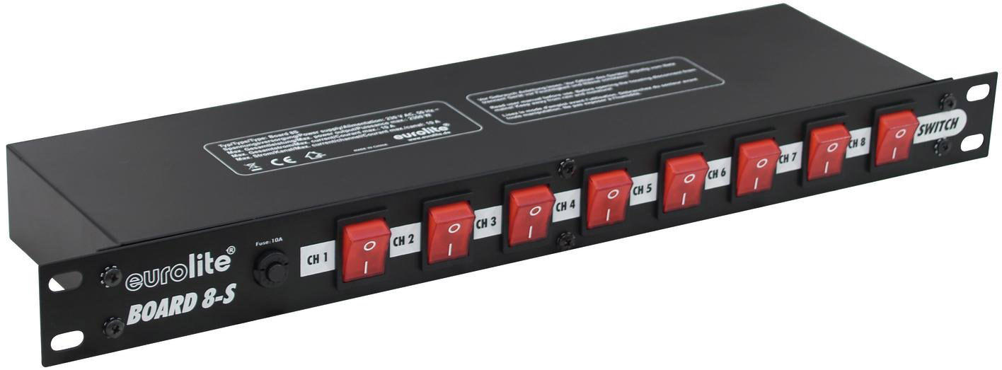 EUROLITE Board 8-S 8x Kaltgerätebuchse