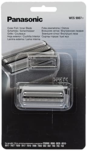 WES9007 Pack combiné de lames de rasoir et de grille de rasage pour différents modèles