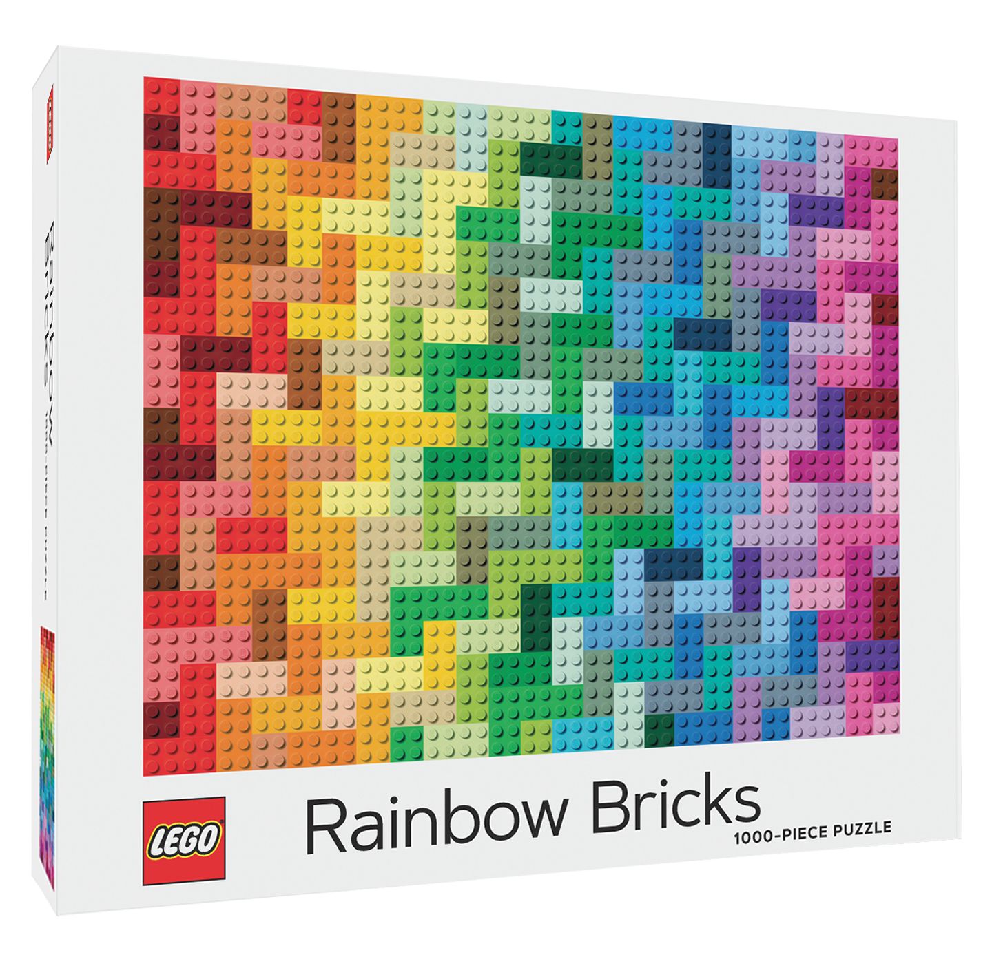 Rainbow Bricks-puslespil med 1.000 brikker