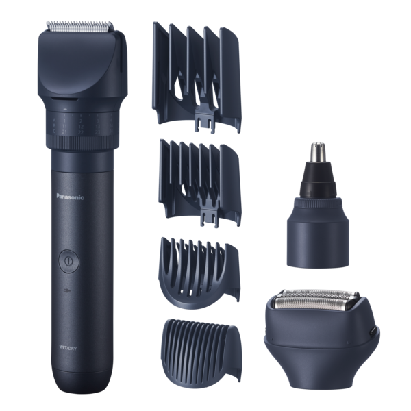 XSHAPEPACK1EU - Waterproof Beard, Hair, Body & Nose Trimmer and Shaver for Men with Rechargeable Lithium ion Battery