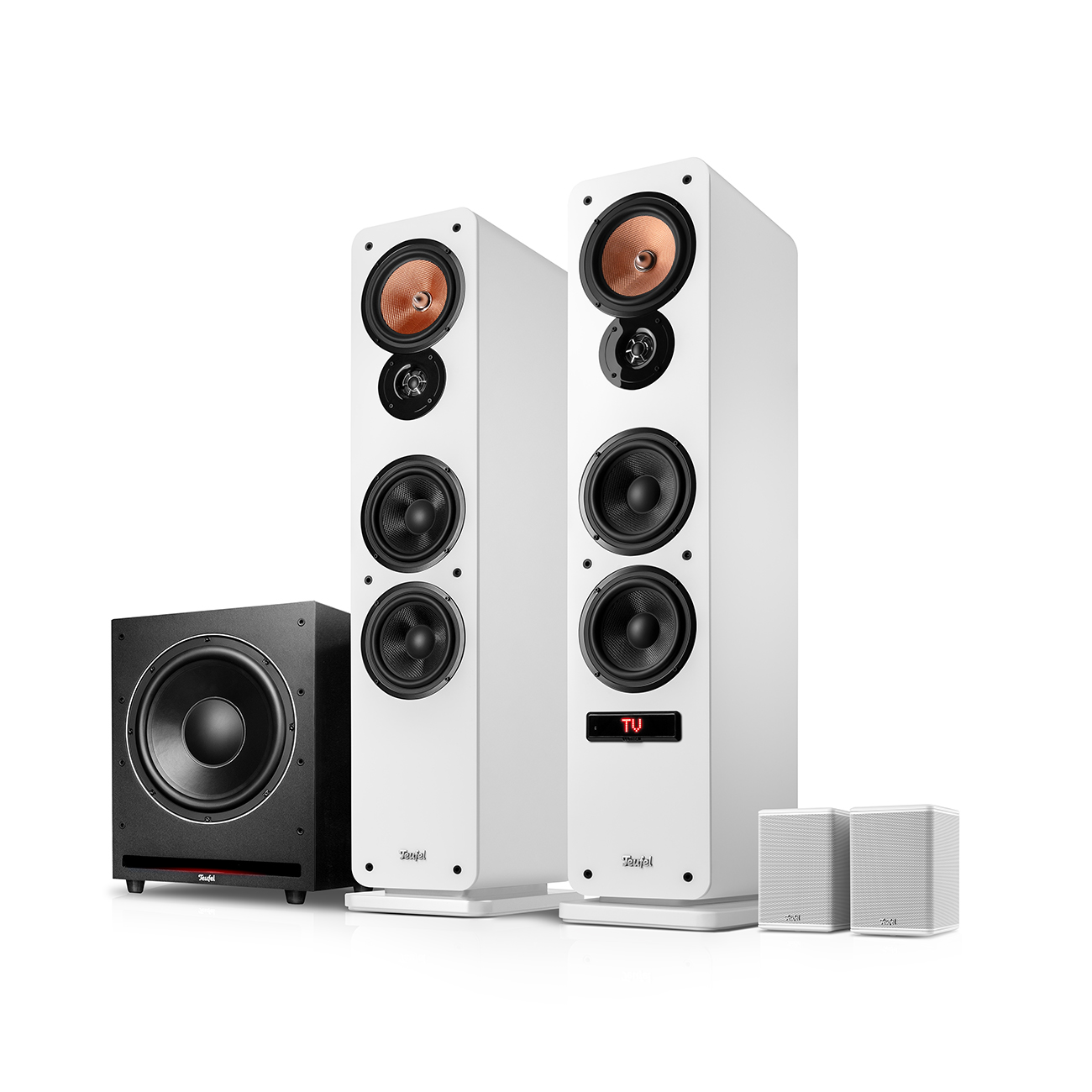 ULTIMA 40 ACTIVE 3 Club Edition Surround "4.1-Ensemble" Blanc