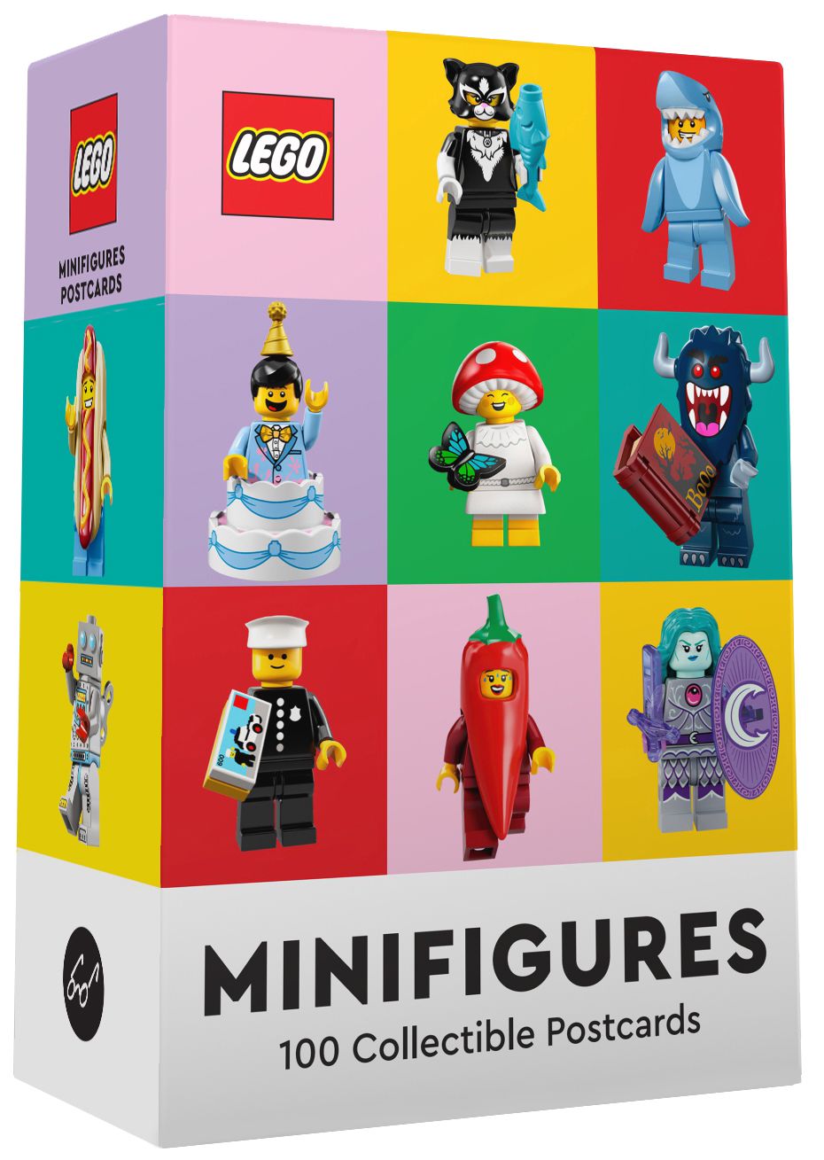 Minifigures: 100 samler-postkort