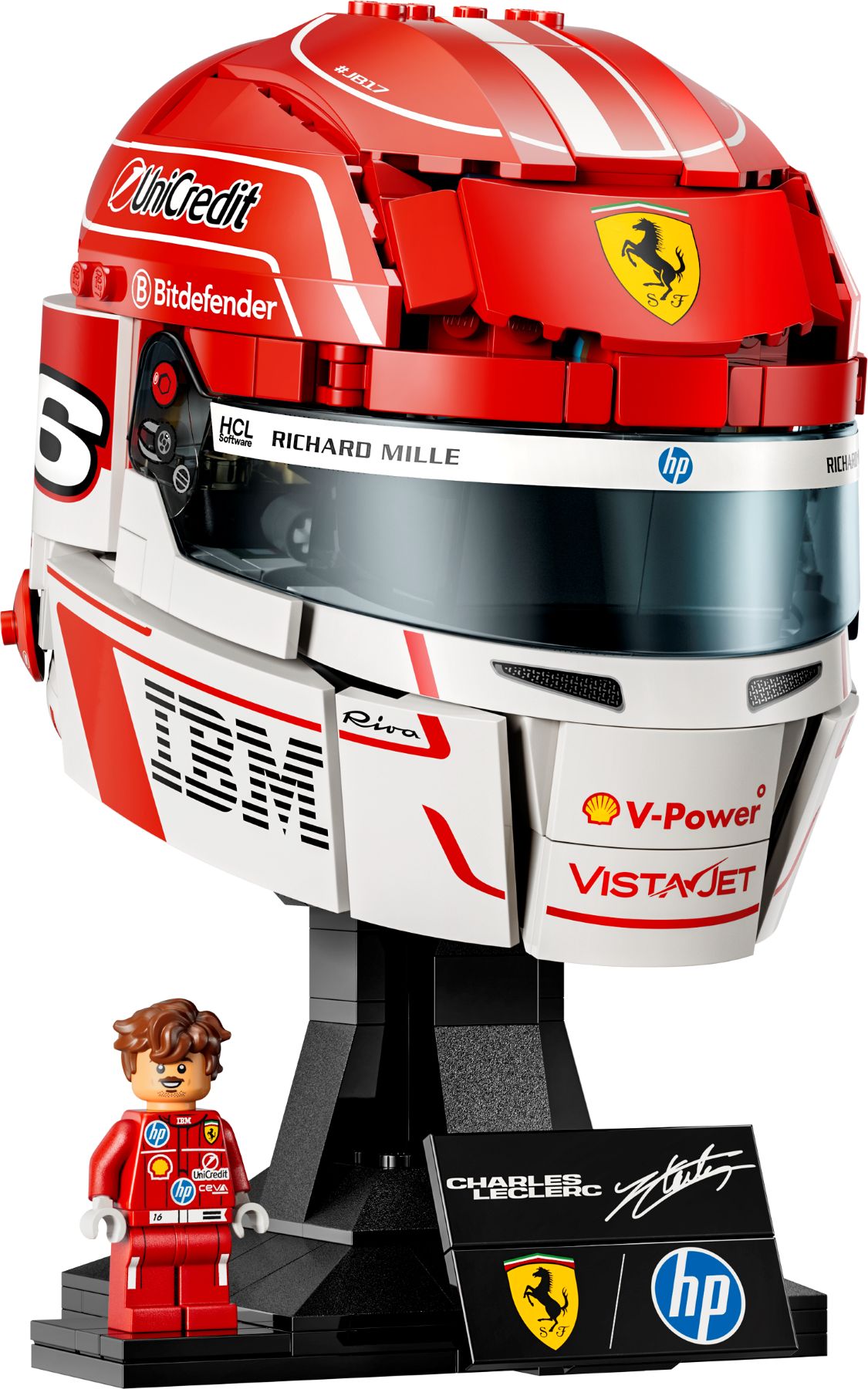 Scuderia Ferrari HP Charles Leclerc-hjelm