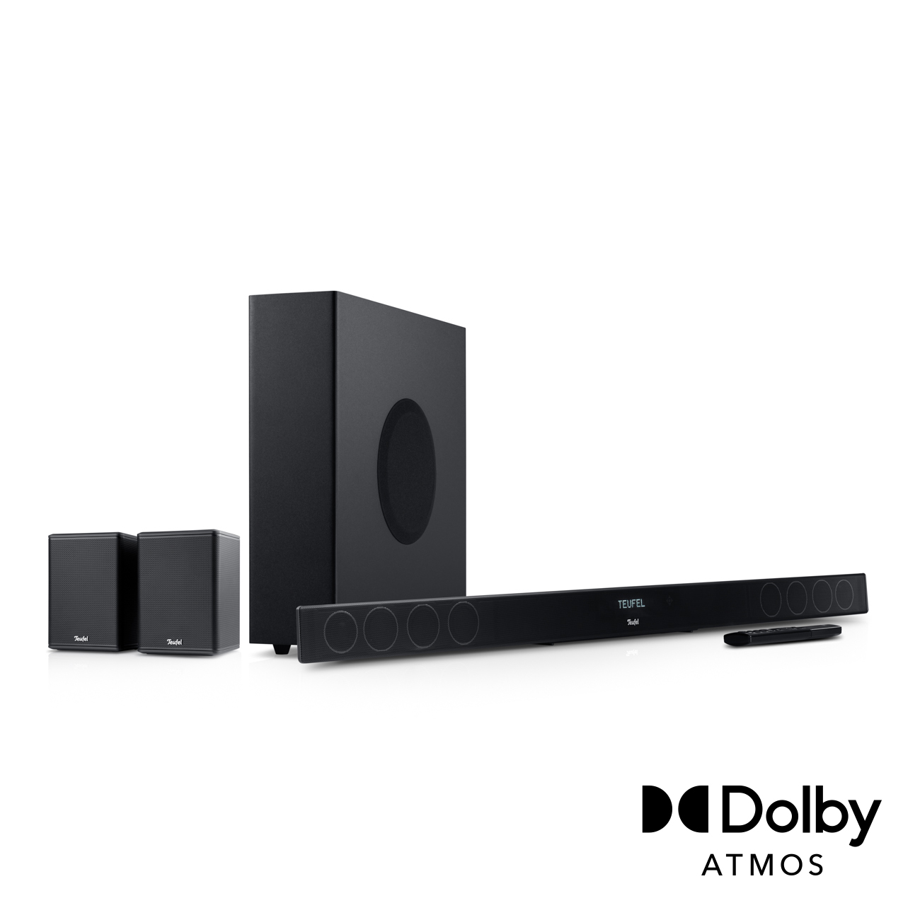 Teufel CINEBAR 11 pour Dolby Atmos 4.1 Barre de son surround Bluetooth 5.0 Noir
