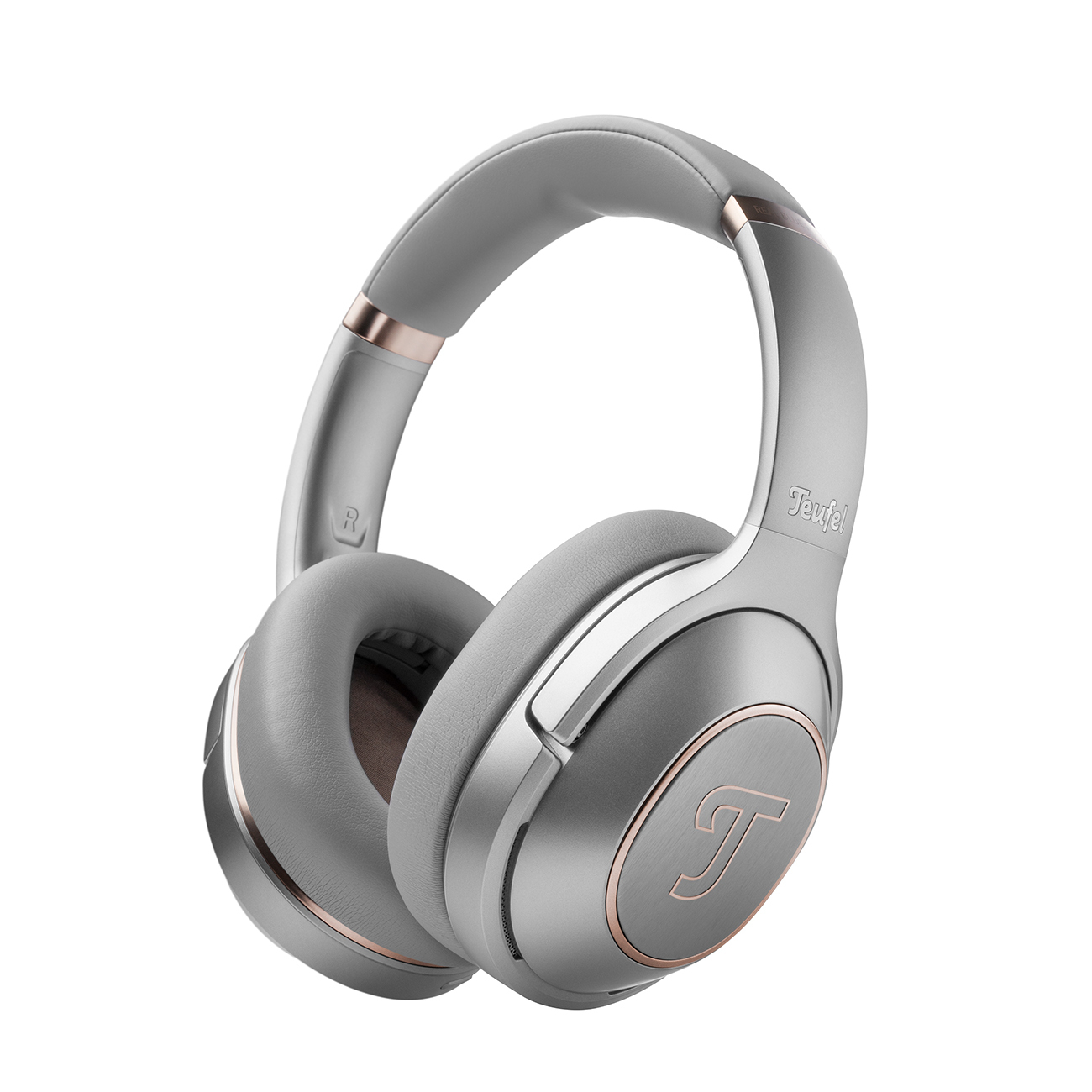 Teufel REAL BLUE PRO Casque HD Bluetooth Casque supra-auriculaire avec réduction de bruit Titanium Grey