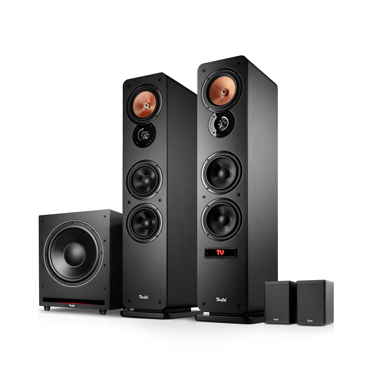 ULTIMA 40 ACTIVE 3 Club Edition Surround "4.1-Ensemble" Noir