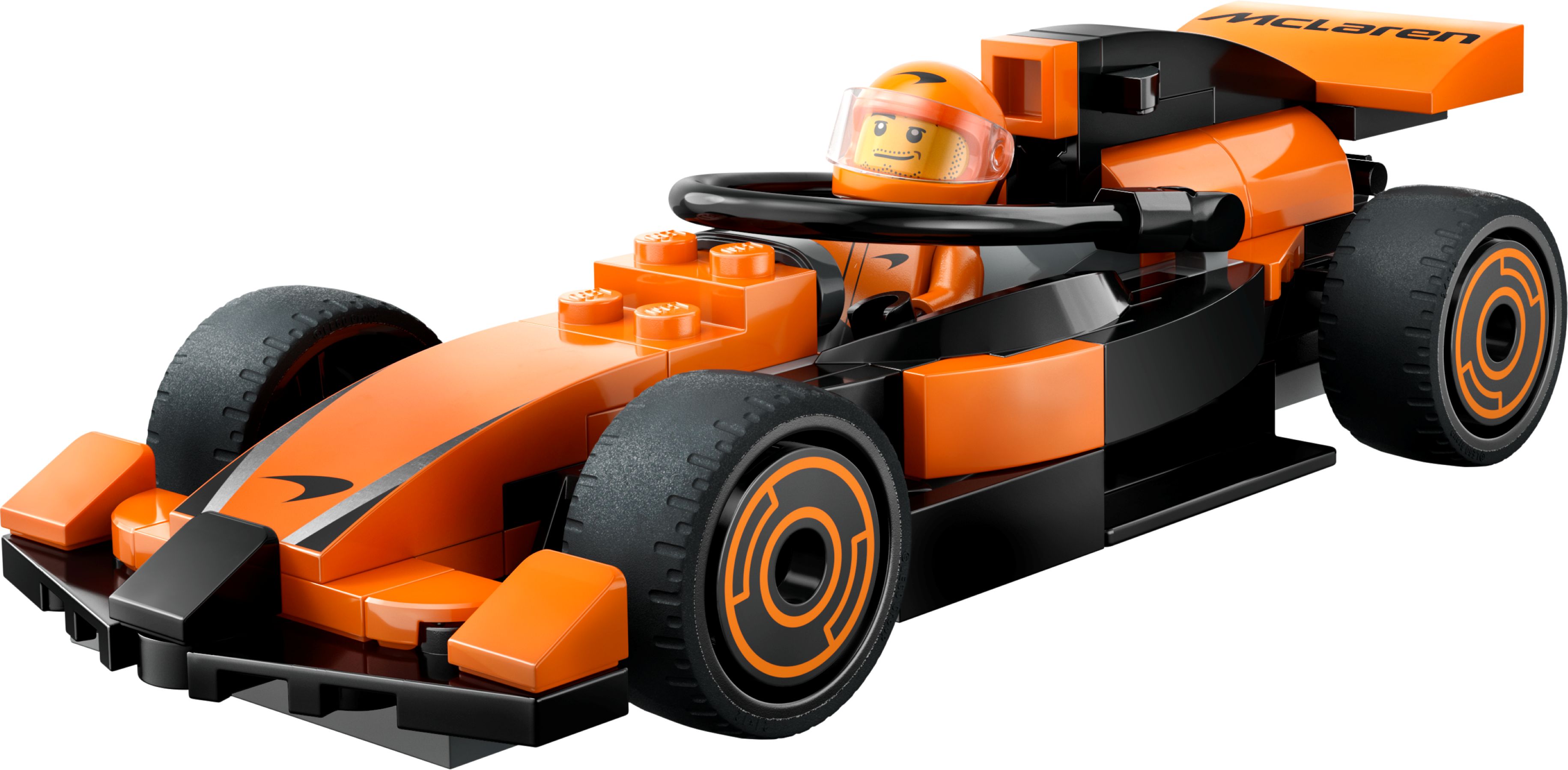 F1-kører med McLaren-racerbil