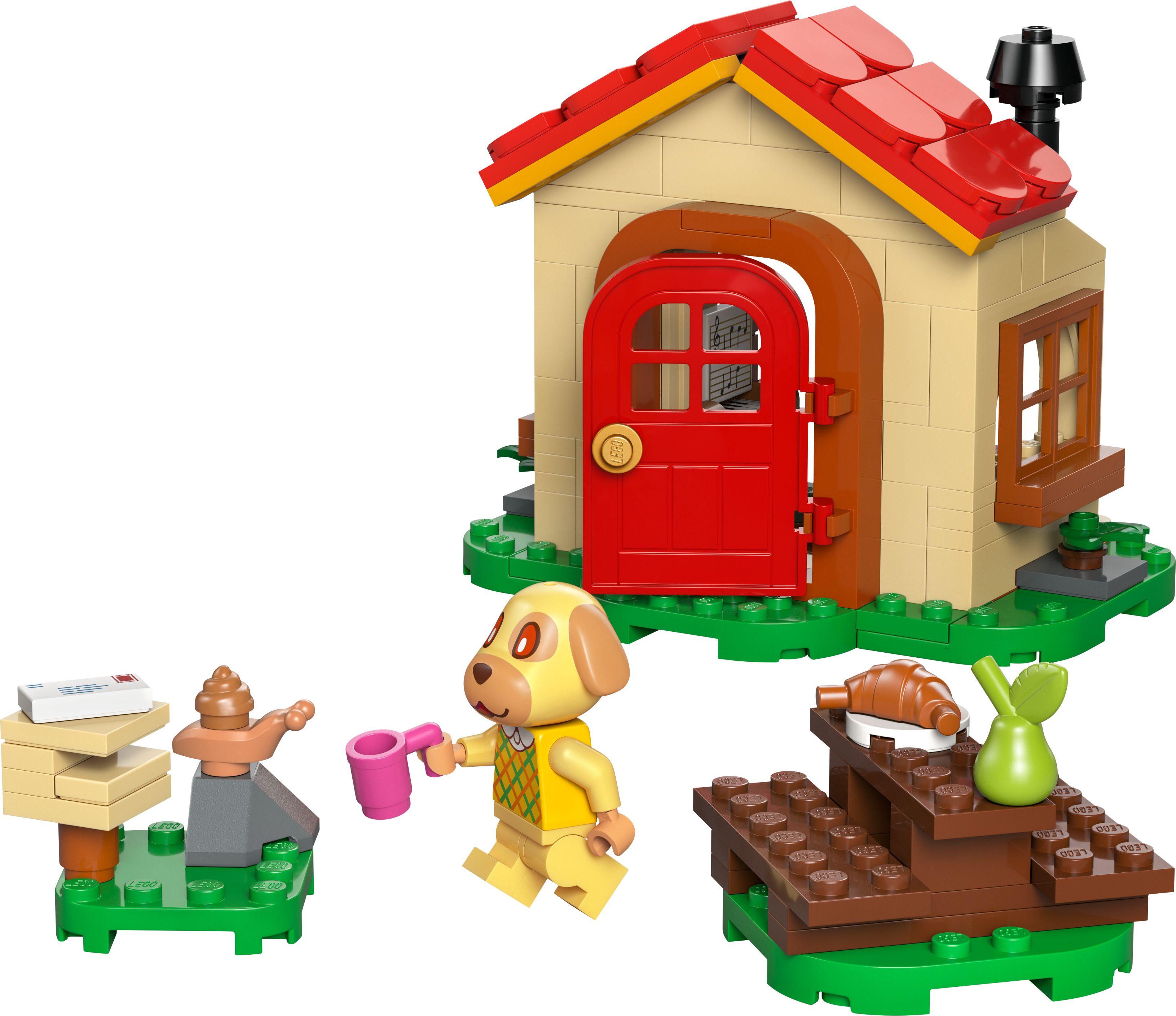 Goldie i sit hyggelige hus