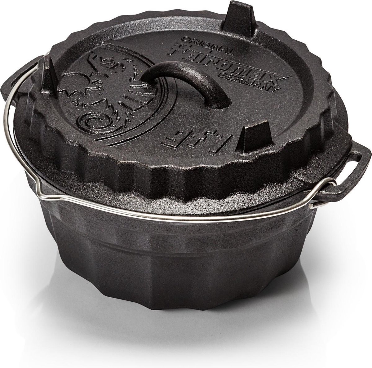 Petromax Ring Cake Pan GF1, noir