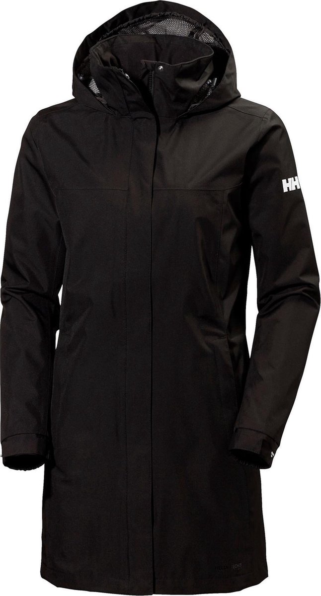 Helly Hansen Aden Long, imperméable, femmes, noir