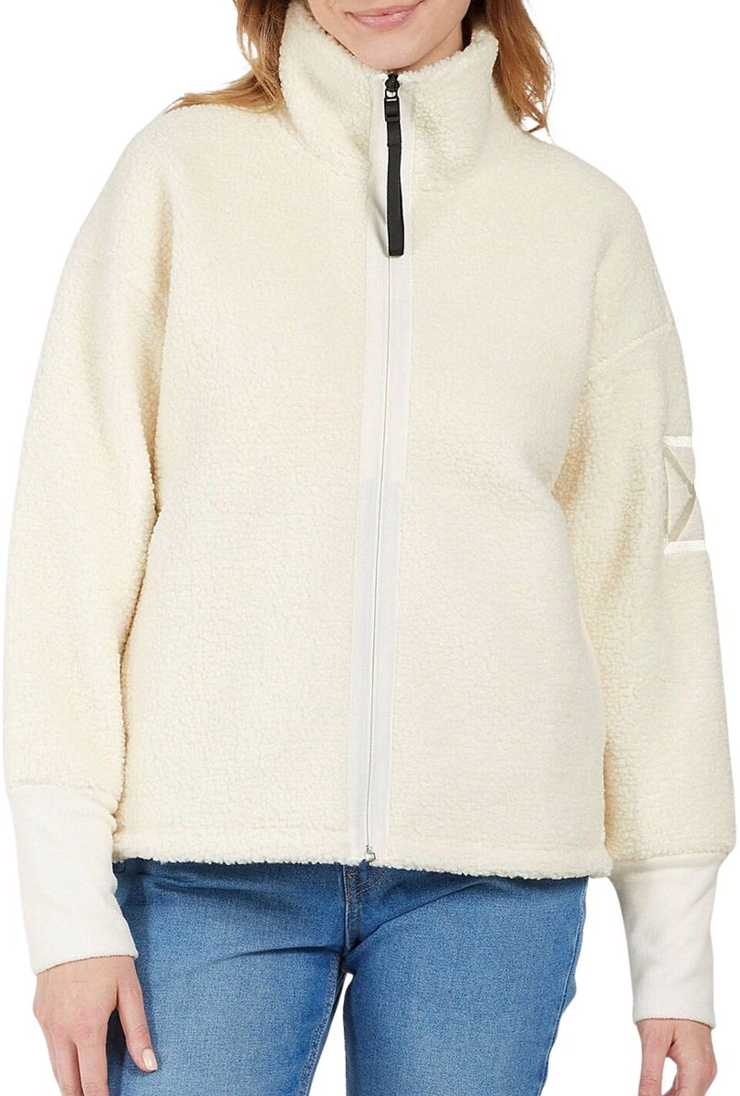 Didriksons Mella, veste polair, femmes, råhvid