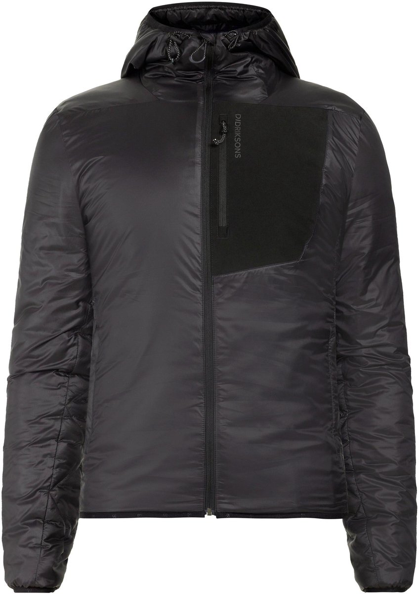 Didriksons Sander, veste isolante, homme, noir