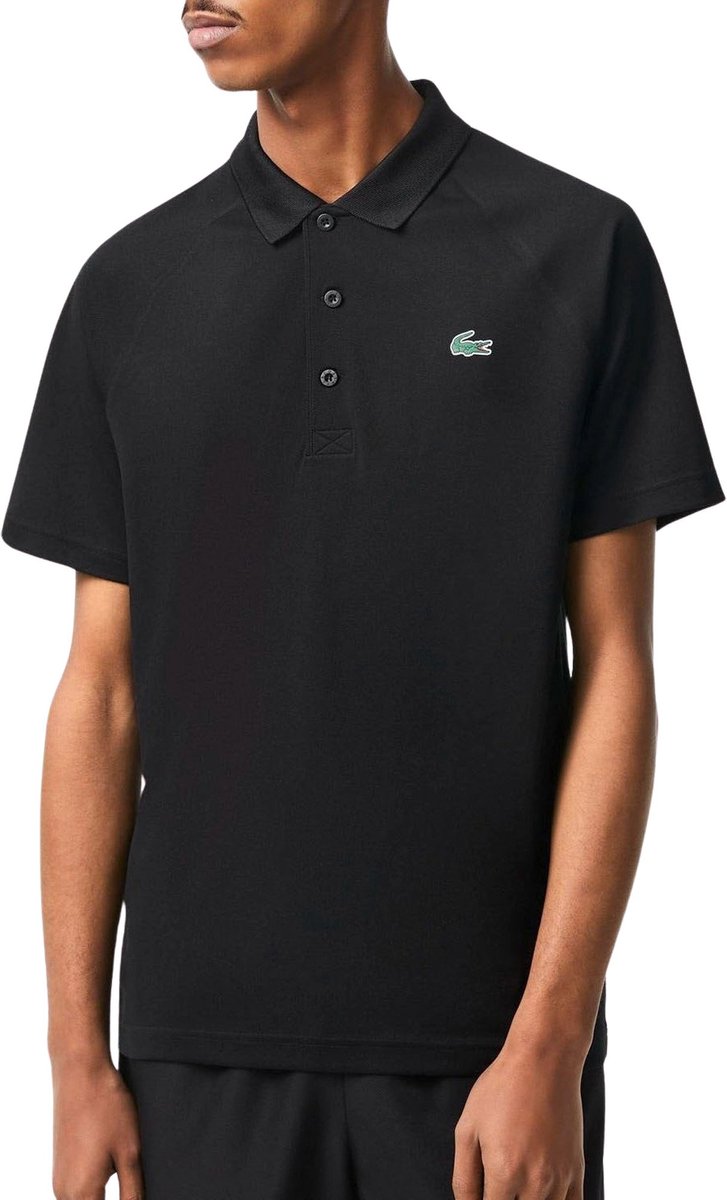 Lacoste Sport Breathable Polo Shirt Black