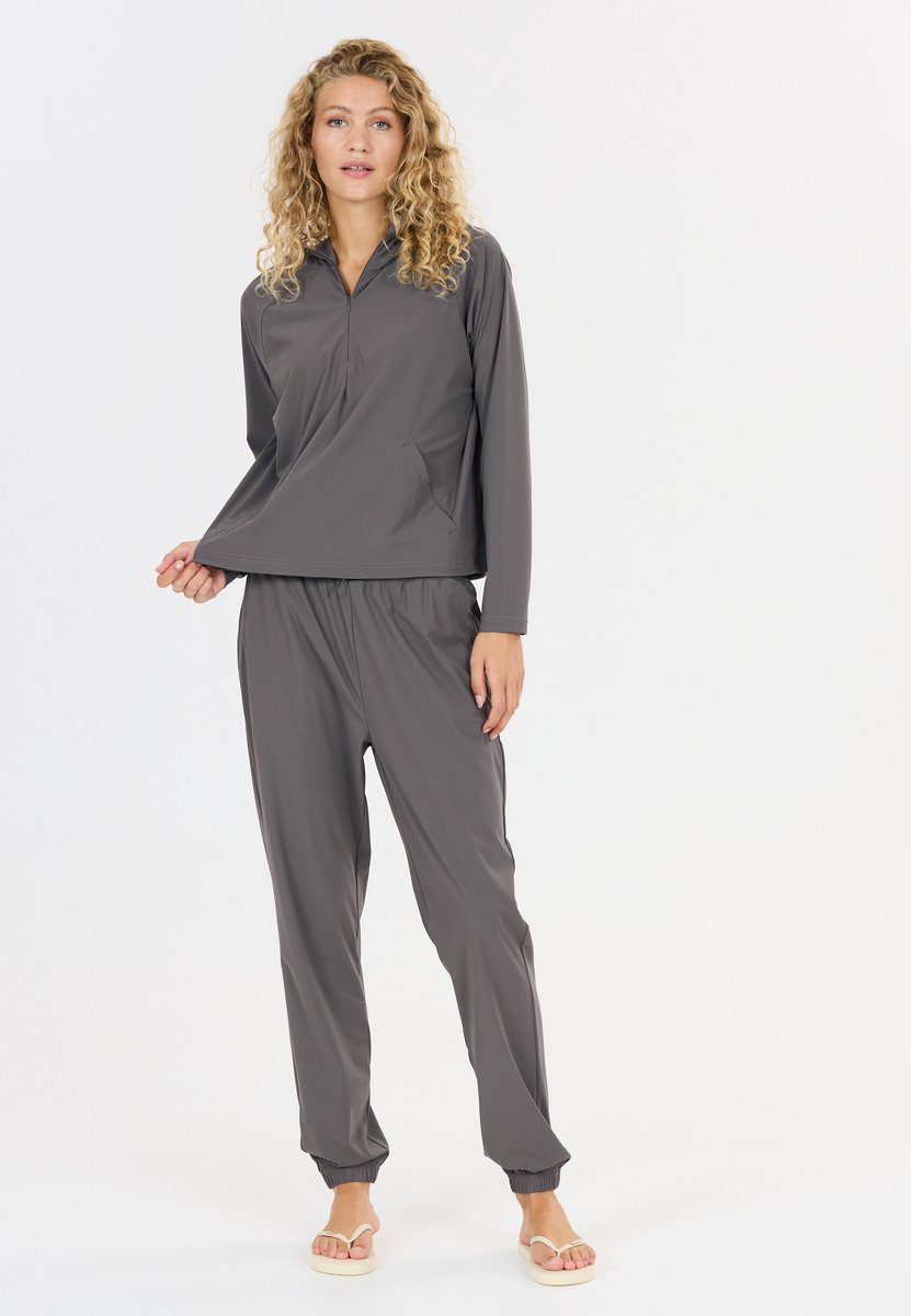Athlecia Amisa Stretch Hoody T. 40 Gris Femme