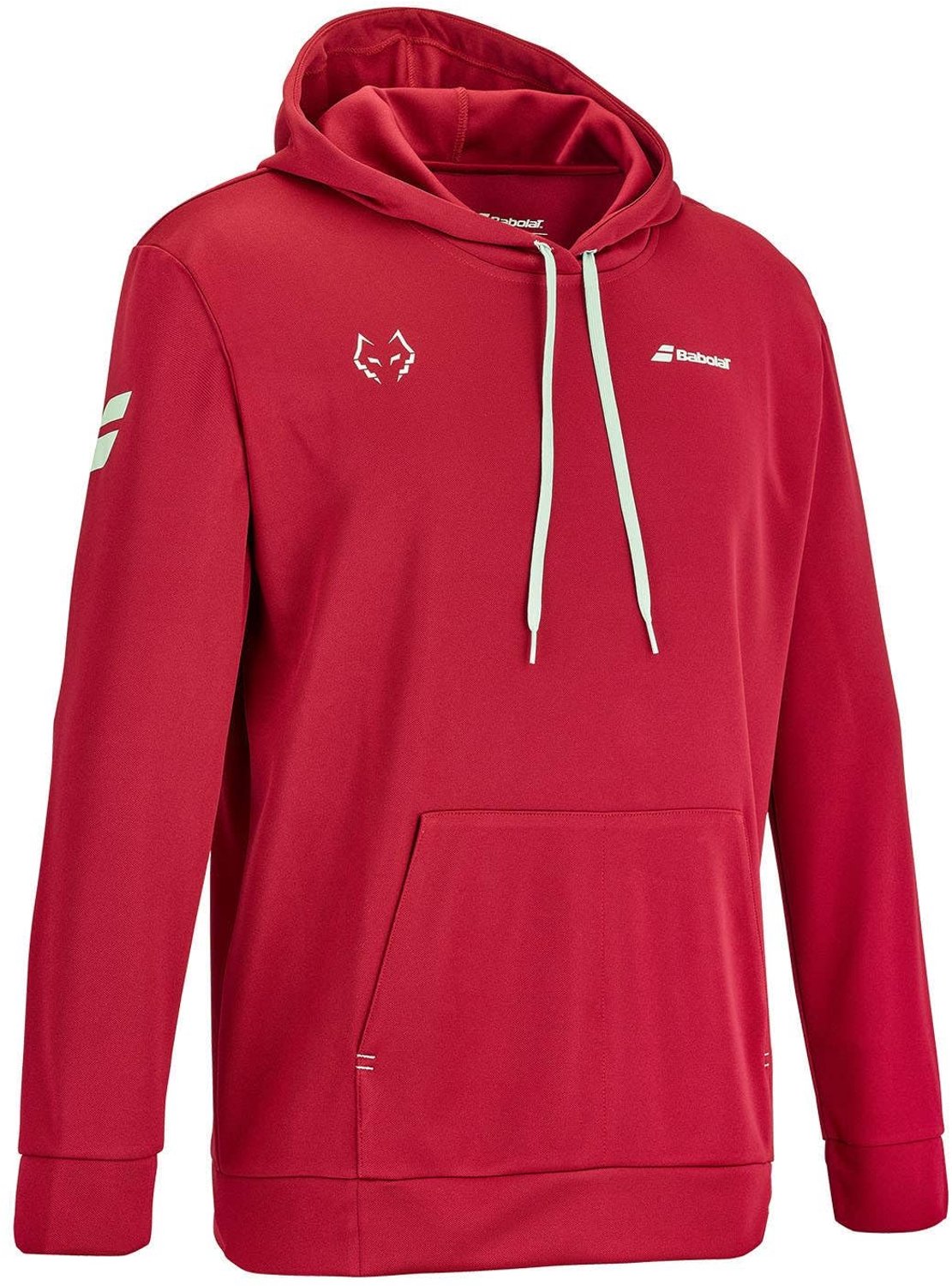Babolat Hood Sweat Juan Lebron Red Dahlia
