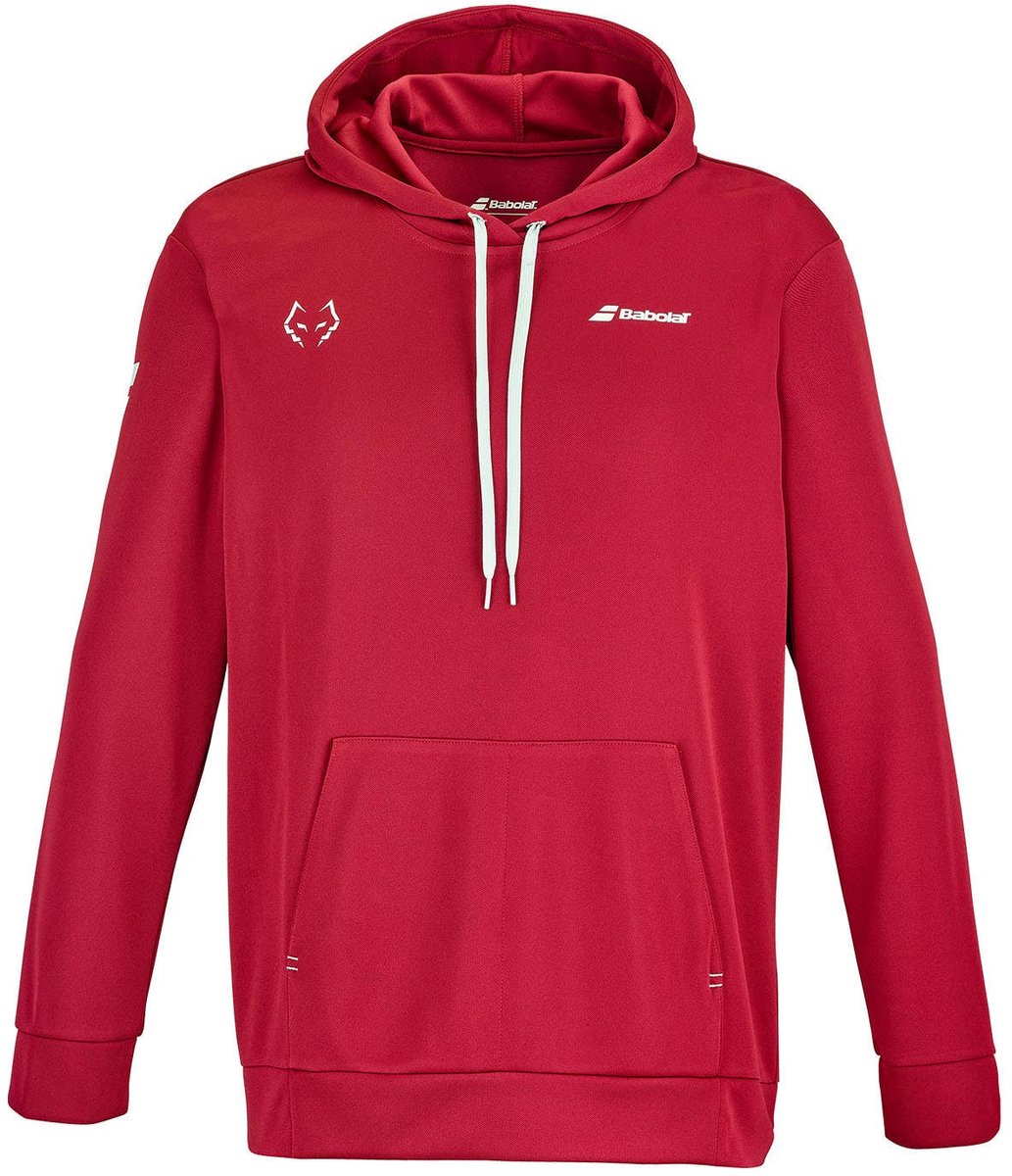 Babolat Hood Sweat Juan Lebron Red Dahlia