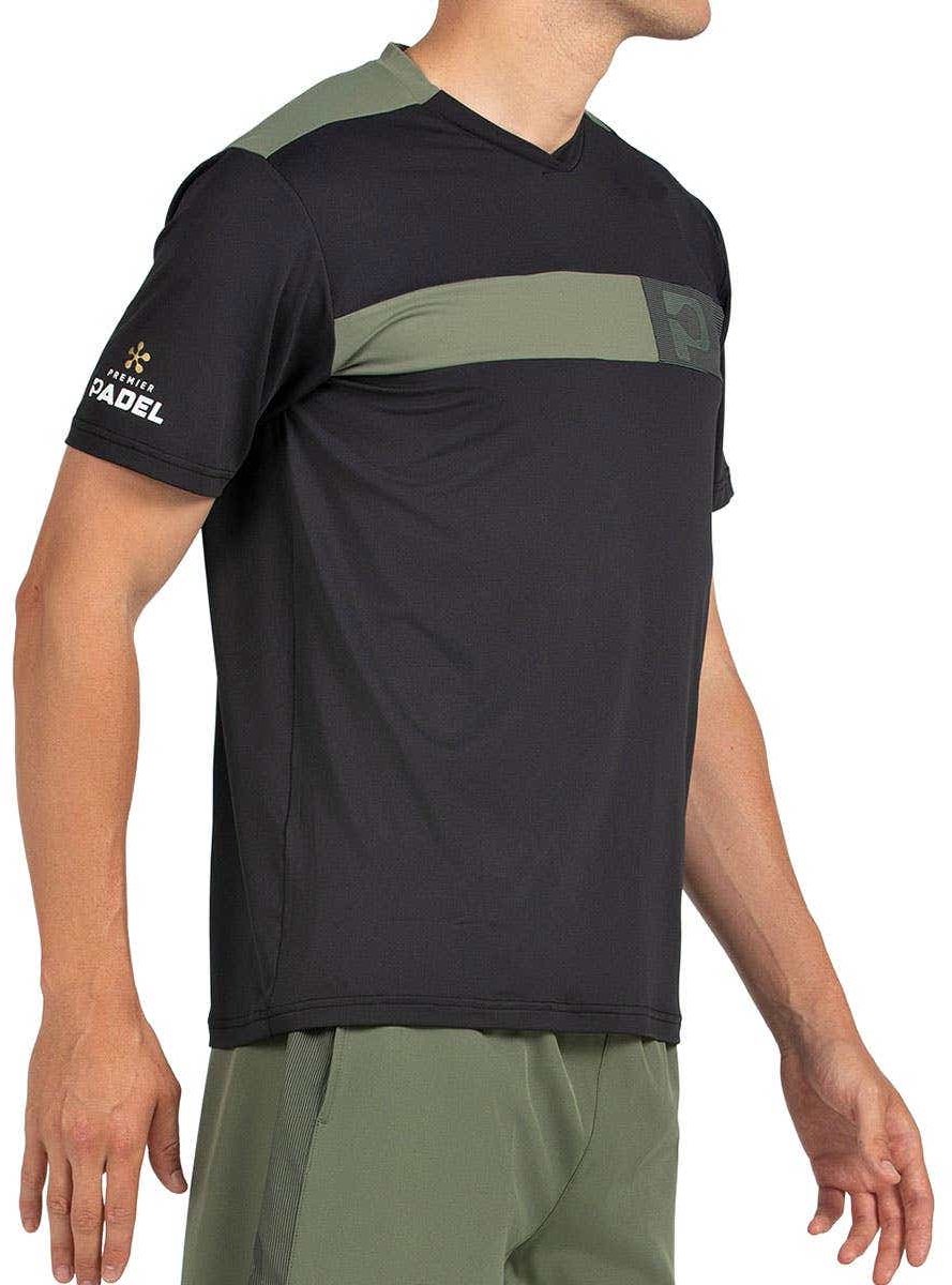 T-shirt Bullpadel Puyo Premier Padel Noir 2026