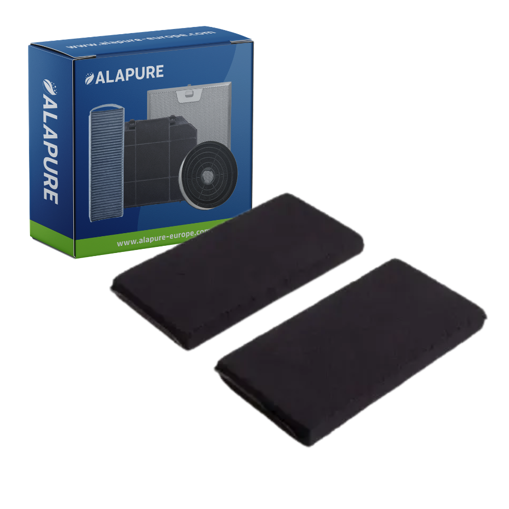 Alapure Aktivkohlefilter geeignet für Novy Monoblock 8740400 (2 Stück)