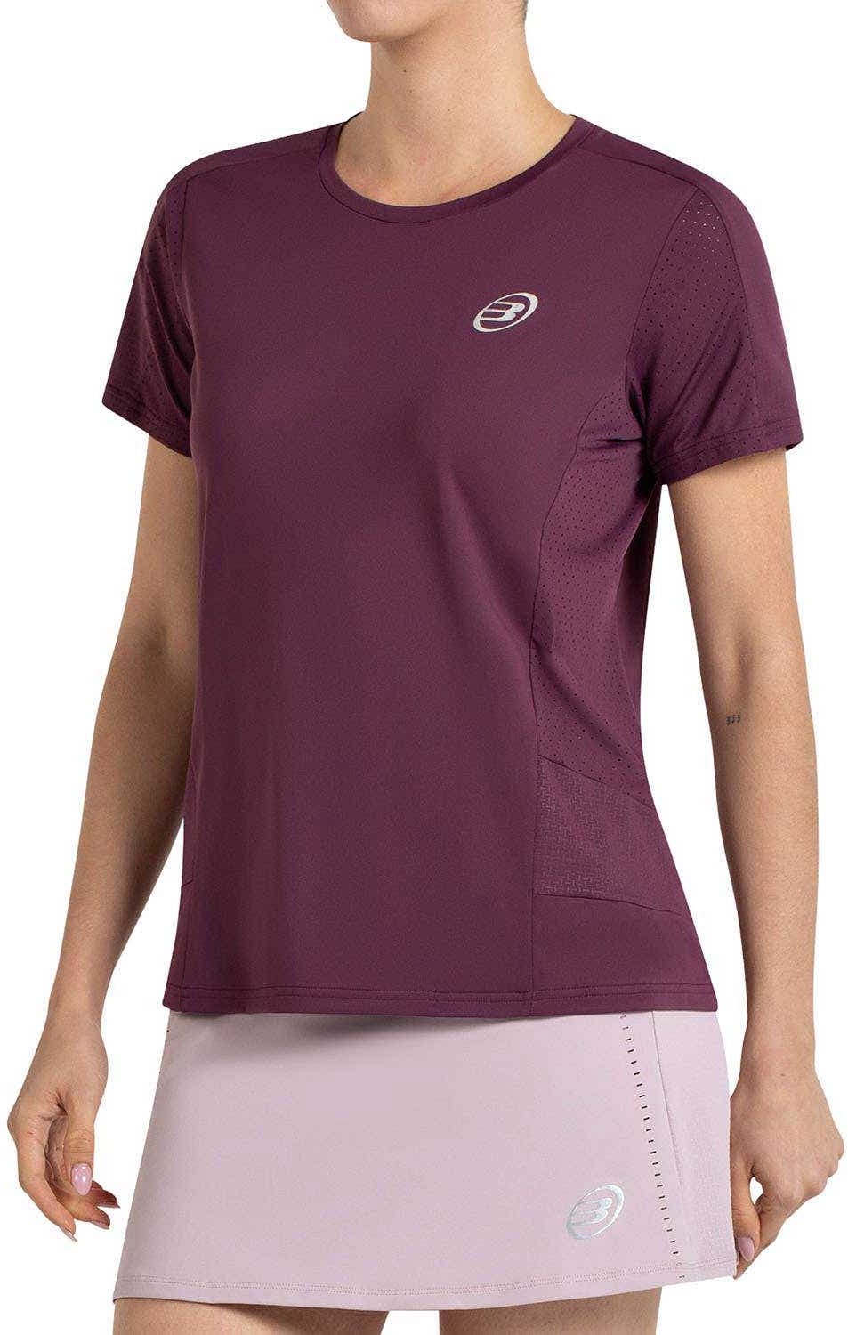 T-shirt Bullpadel Omour Femme Prune 2026