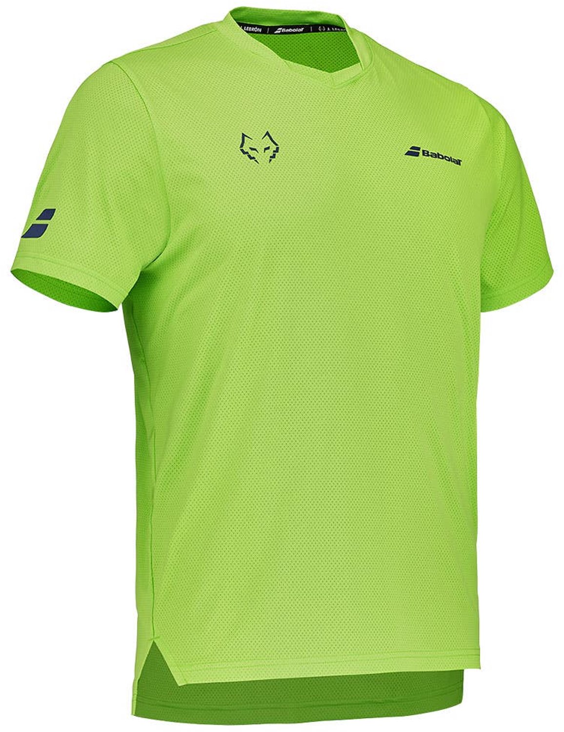 T-shirt Babolat CN Lebron Vert Flash