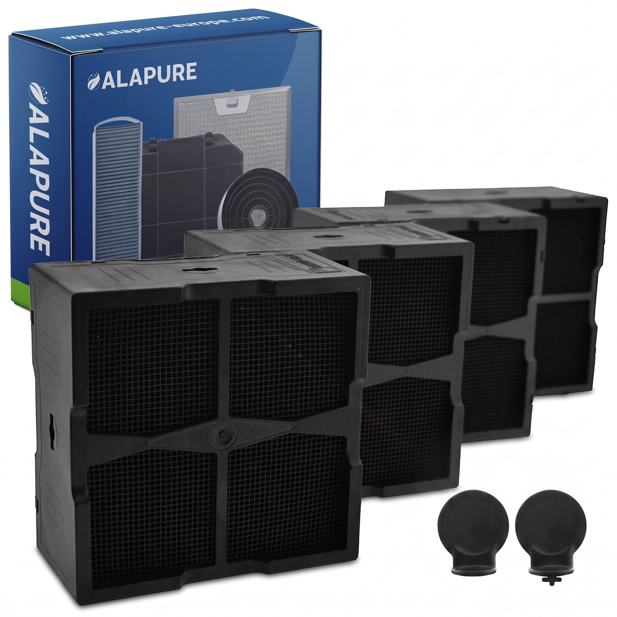 Alapure Filter geeignet für Elica Regenerationskohlefilter KIT0120952A / FCB0132356B