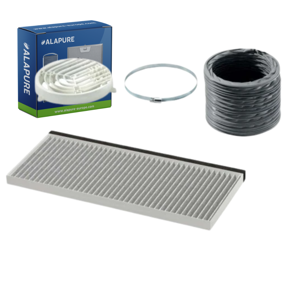 Alapure CleanAir Starter Set Rezirkulation geeignet für Constructa 17006583 / CZ51ITI1X4