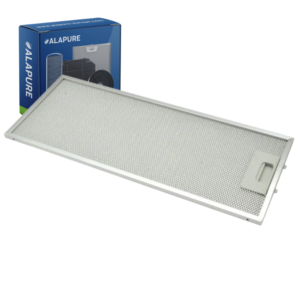 Alapure MFR049 Kompatibel mit Miele Metallfilter 08261351 / 8261351 171x515x9mm