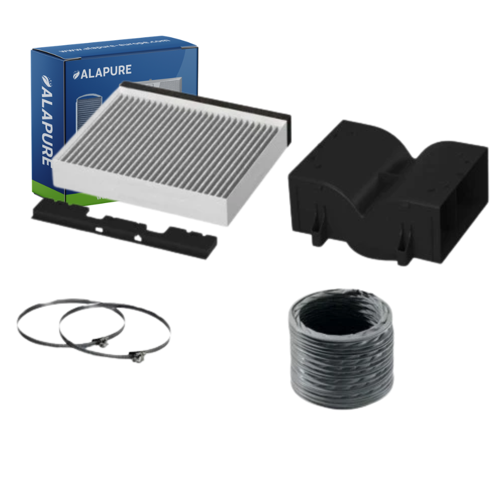 Alapure Starter Set Umluft passend für Bosch 17006587 / DWZ1CB1I4 CleanAir Starter Set Umluft