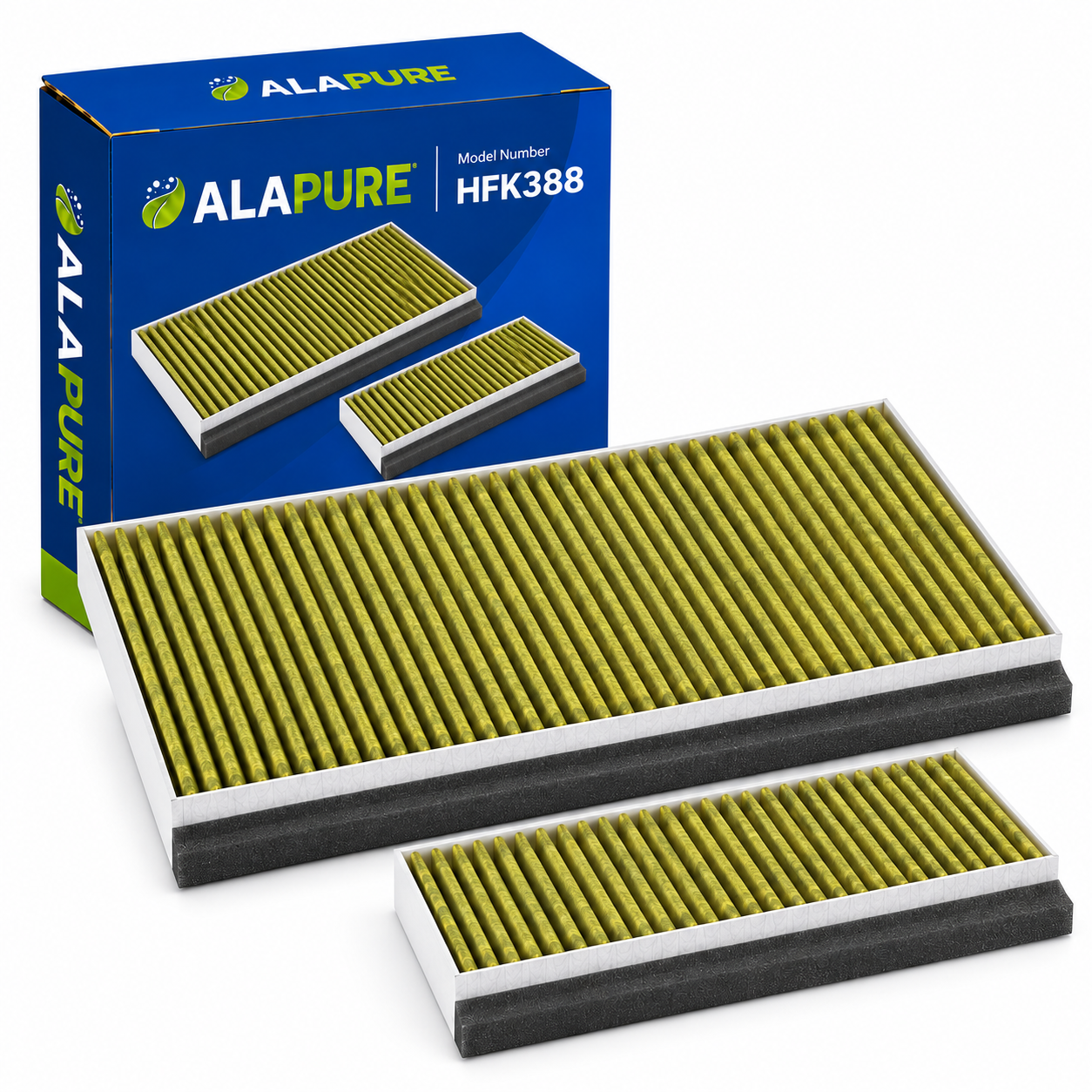 Alapure Aktivkohlefilter geeignet für Constructa 11042136 / 17005802 / CZ51AIA0X0 (Satz)