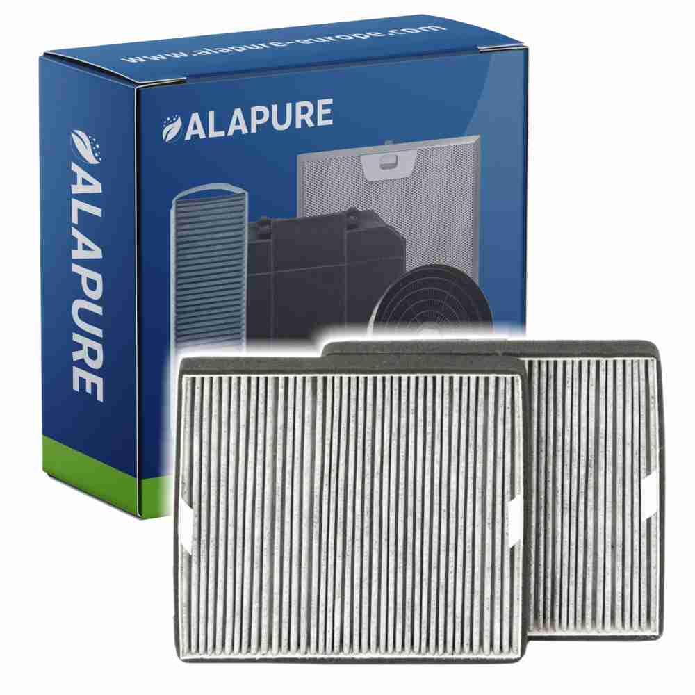 Alapure HFK4580 Kompatibel mit Miele Kohlefilter DKF15-P