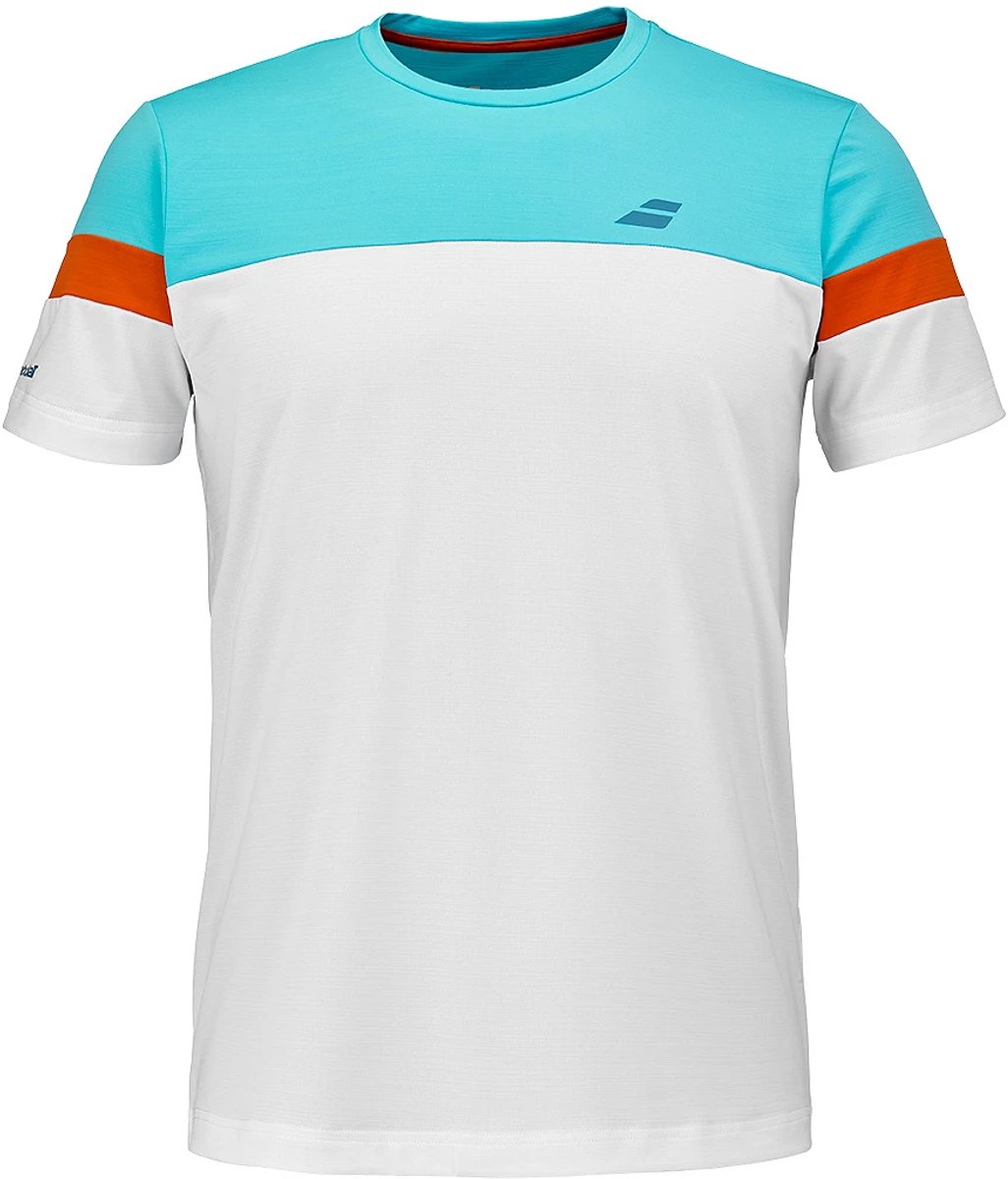T-shirt Babolat Crew Cou Tee Blanc/Blanc 2026