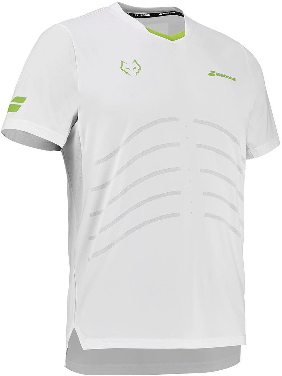 Babolat Replica Tee Juan Lebron White