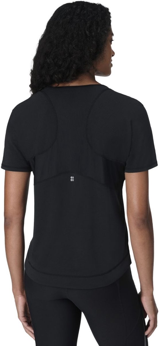Sweaty Betty Breathe Easy Mesh T-Shirt T. S Noir Femme