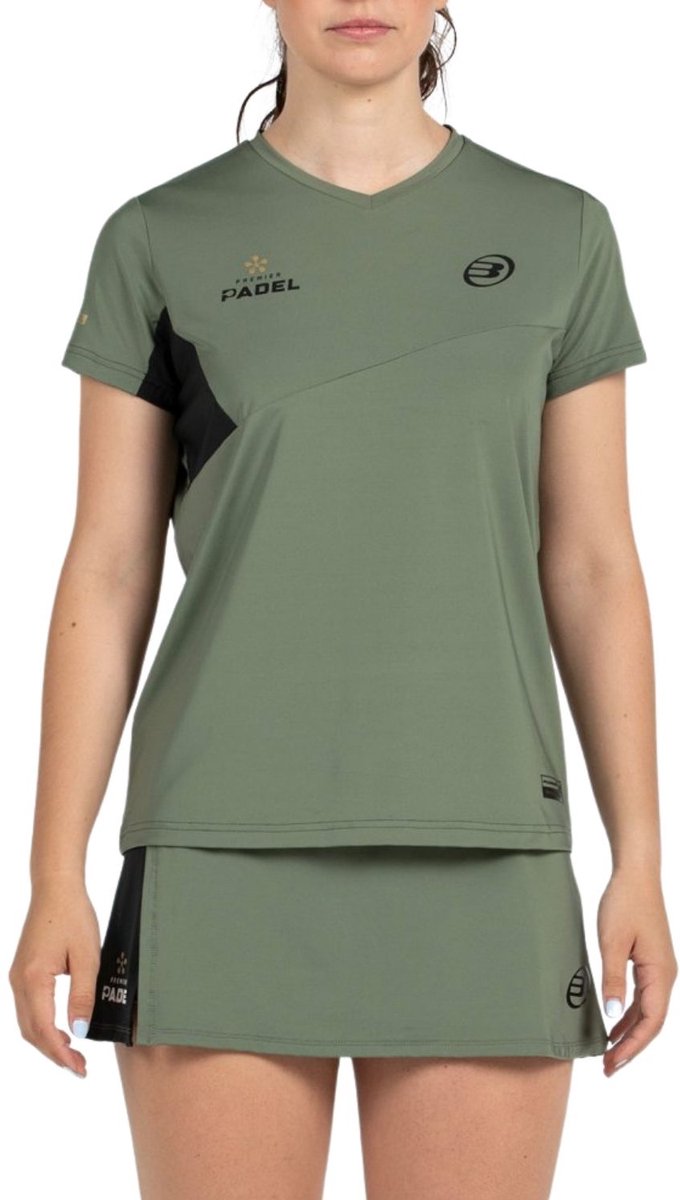 Bullpadel Pampen Women T-shirt Kaki