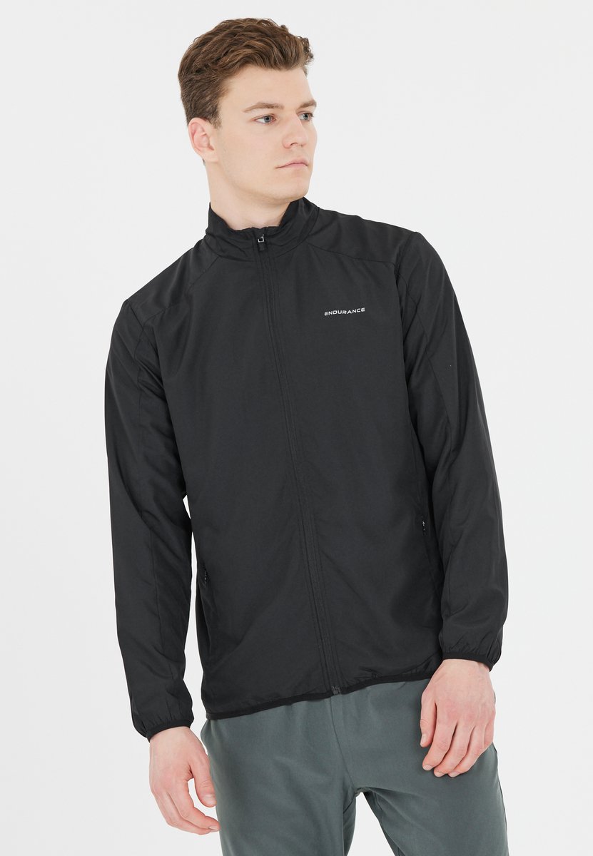 Veste de course Endurance Sylas Homme - T. L, Respirante, Confortable avec Réflecteurs