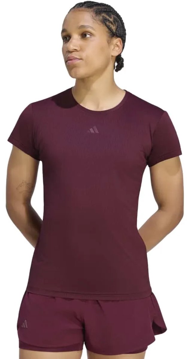 Adidas Climacool FreeLift T-shirt Women Maroon
