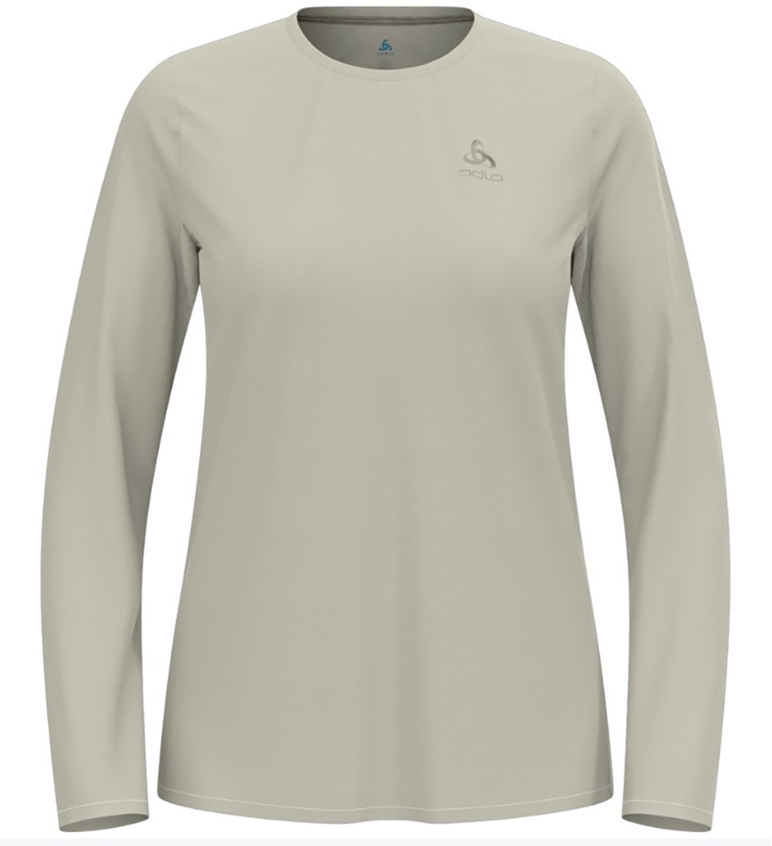 Odlo Zeroweight Chill-Tec LS Tee Crew Neck T. M Vert Femme